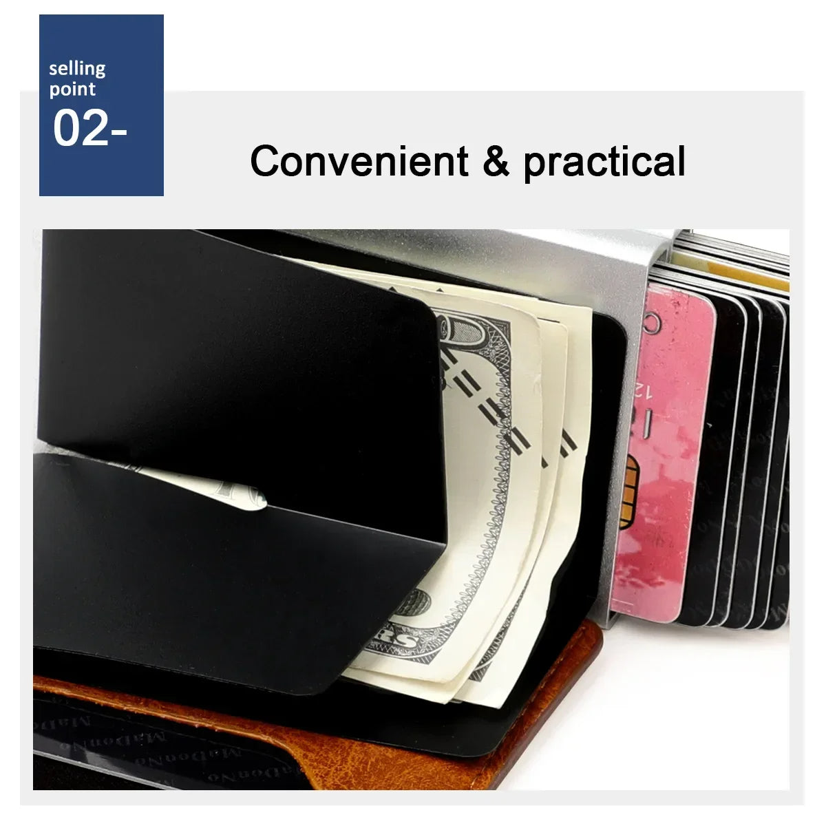 Funki Findz | Wallets | Unisex RFID Popup Card Holder