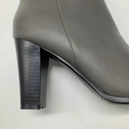 Funki Findz | Boots | Women's High Block Heeled Pull On Boots