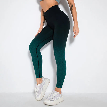 Funki Findz | Pants | Women's Gradient Smile Yoga Pants
