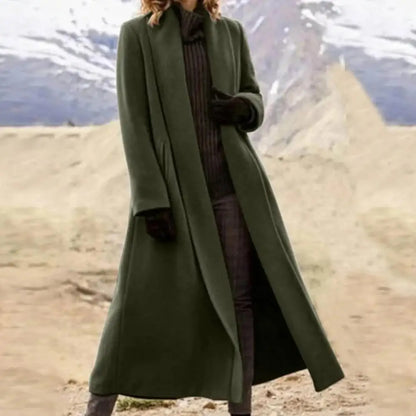Funki Findz | Jackets | Women's Long Woolen Cardigan Coat
