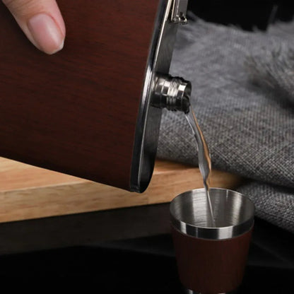 Funki Findz | Hip Flasks | Hip Flask Gift Box Set 9oz 5 Pcs
