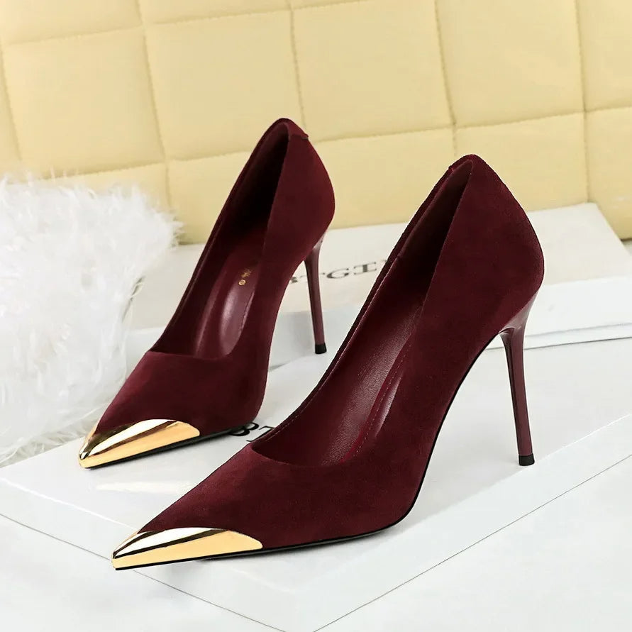Funki Findz | Shoes | Women's Leopard Print Stilettos Metal Heel