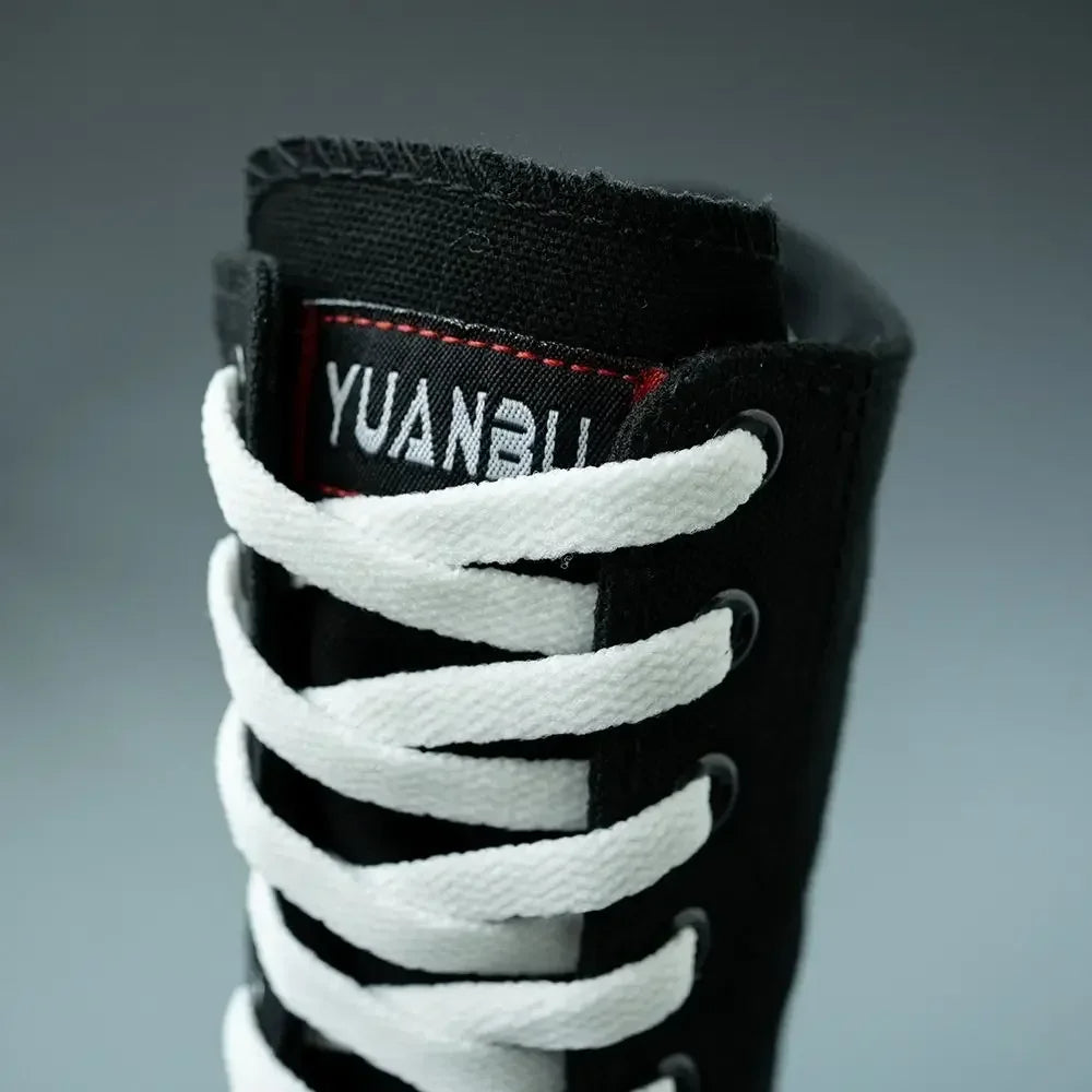 Funki Findz | Boots | Women's Calf-High Flat Canvas Sneakers