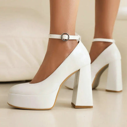 Funki Findz | Shoes | Women's High Formal Mary Jane Platforms