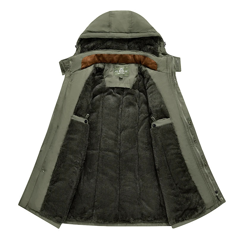 Funki Findz | Jackets | Men's Winter Hooded Windbreaker Parka