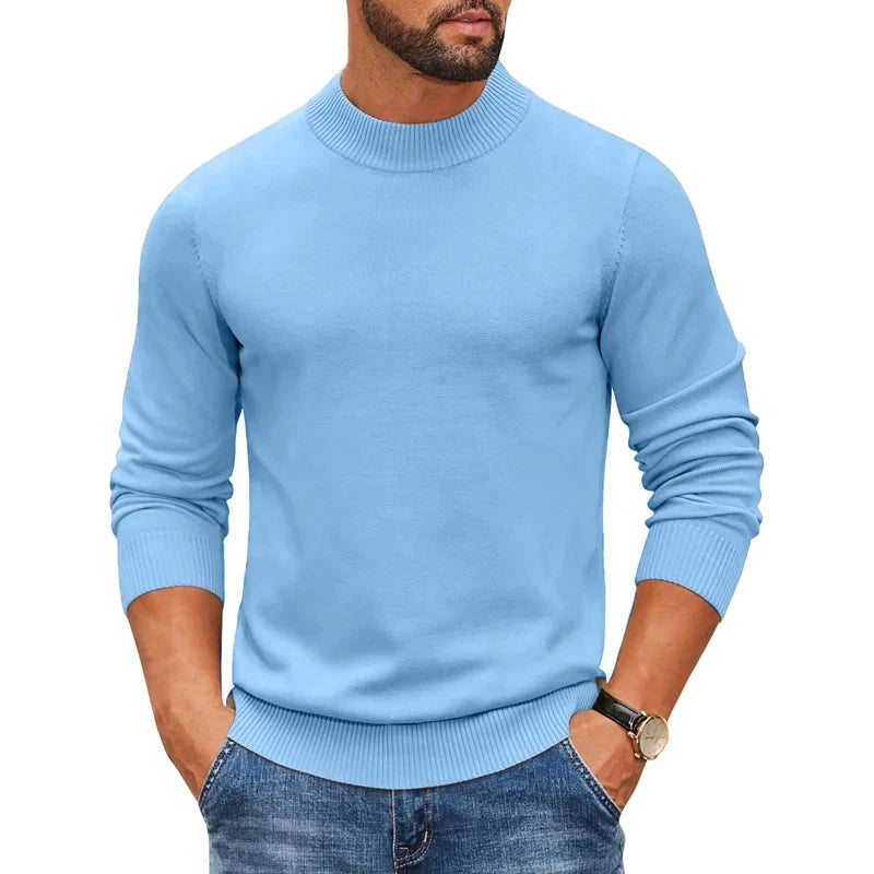 Funki Findz | Sweaters | Men's Slim Fit Round-neck Casual Pullover
