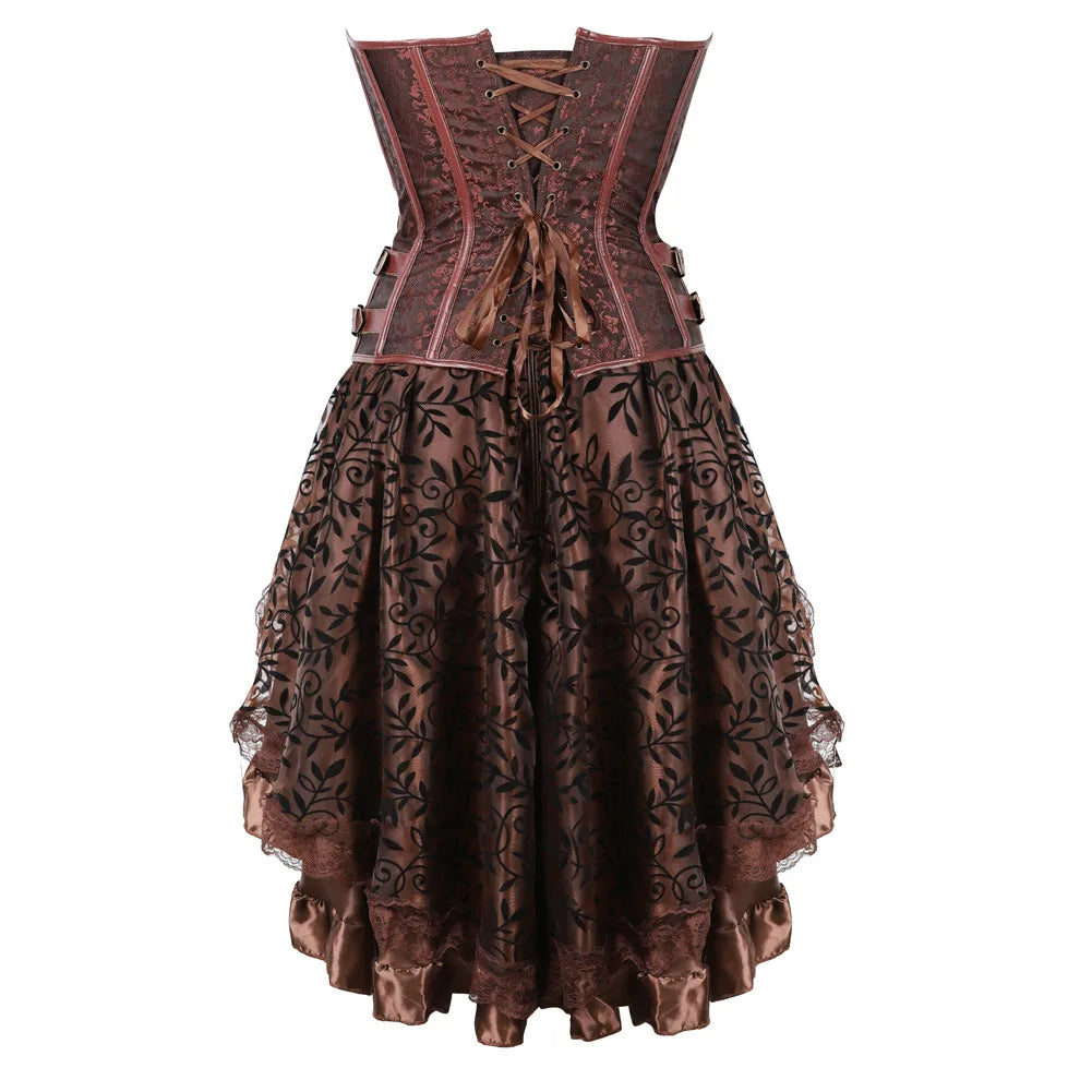 Funki Findz | Dresses | Women's Steampunk Cosplay Skirt Set