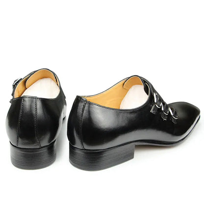 Funki Findz | Shoes | Men's Genuine Leather Pointed Toe Shoes