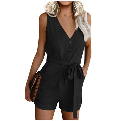 Funki Findz | Pants | Women's Jumpsuit Romper Summer Shorts