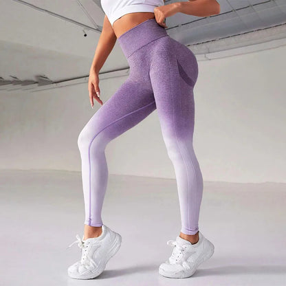 Funki Findz | Pants | Women's Gradient Smile Yoga Pants
