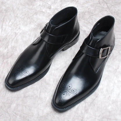 Funki Findz | Boots | Men's Luxury Genuine Leather Ankle Boots