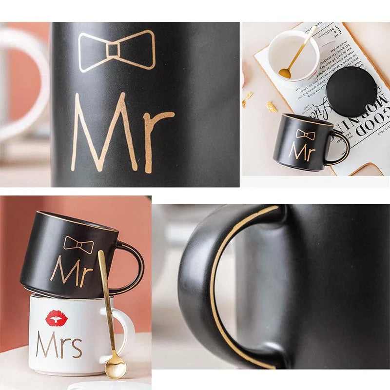 Funki Findz | Mugs | Mr and Mrs Coffee Mugs Bridal Gift-Set