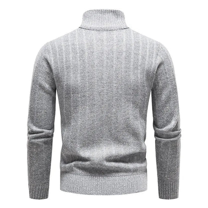 Funki Findz | Sweaters | Men's Casual Stand Collar Zip Pullovers