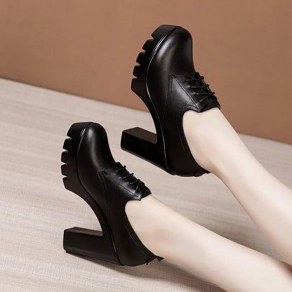Funki Findz | Shoes | Women's Lace Up Platform Mary Janes