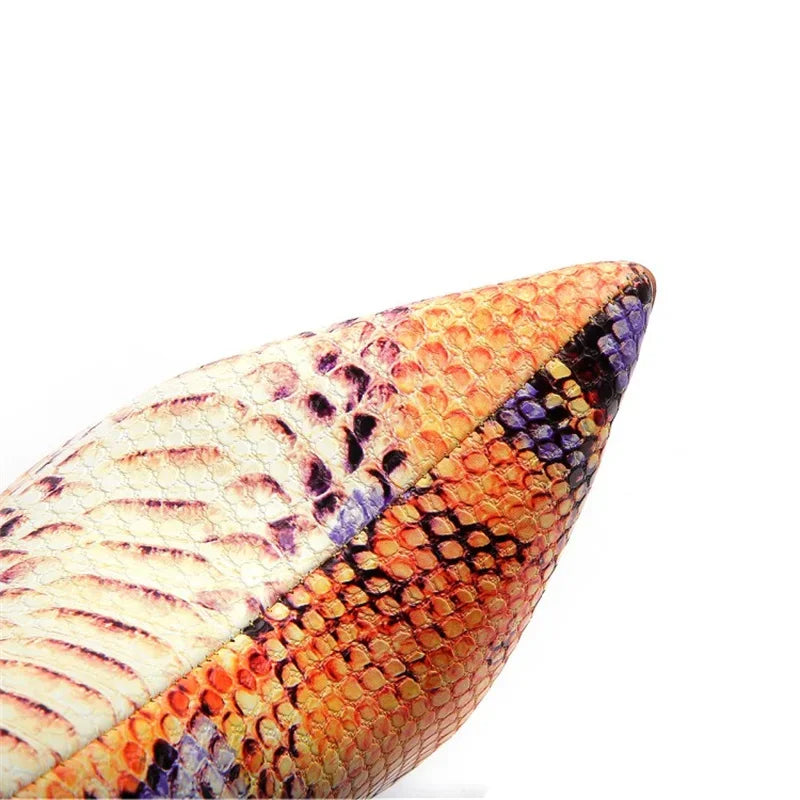 Funki Findz | Boots | Women's Multicolor Snake Print Long Boots