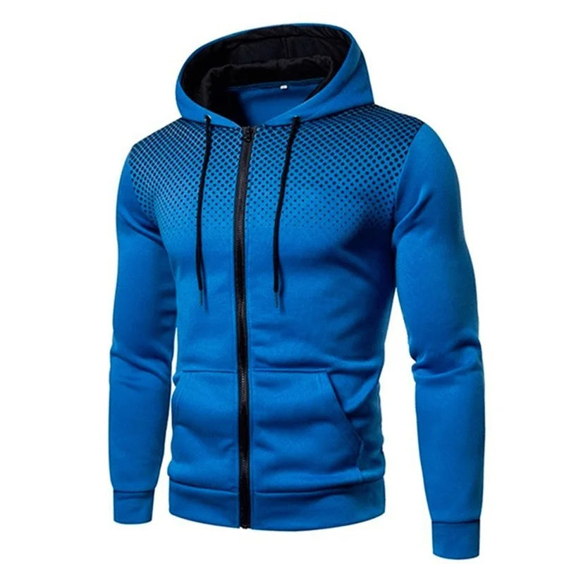 Funki Findz | Sweaters | Men's Zip Up Tie Up Hoodie Pullovers