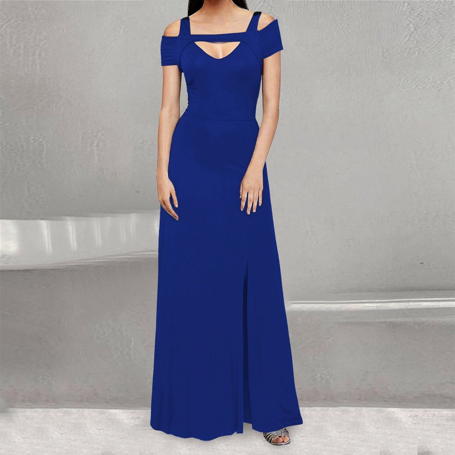 Funki Findz | Dresses | Women's Off Shoulder Long Slim Dress