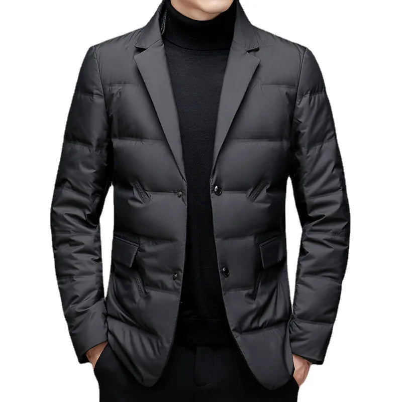 Funki Findz | Jackets | Men's Winter Warm Down Dress Blazer