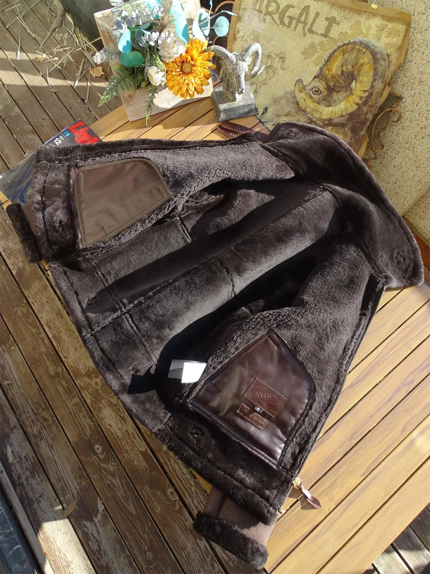 Funki Findz | Jackets | Men's Genuine Leather Sheepskin Jacket