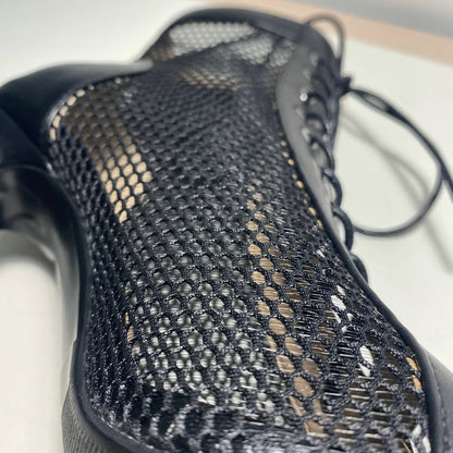 Funki Findz | Boots | Women's Mesh Peep Toe Stiletto Booties