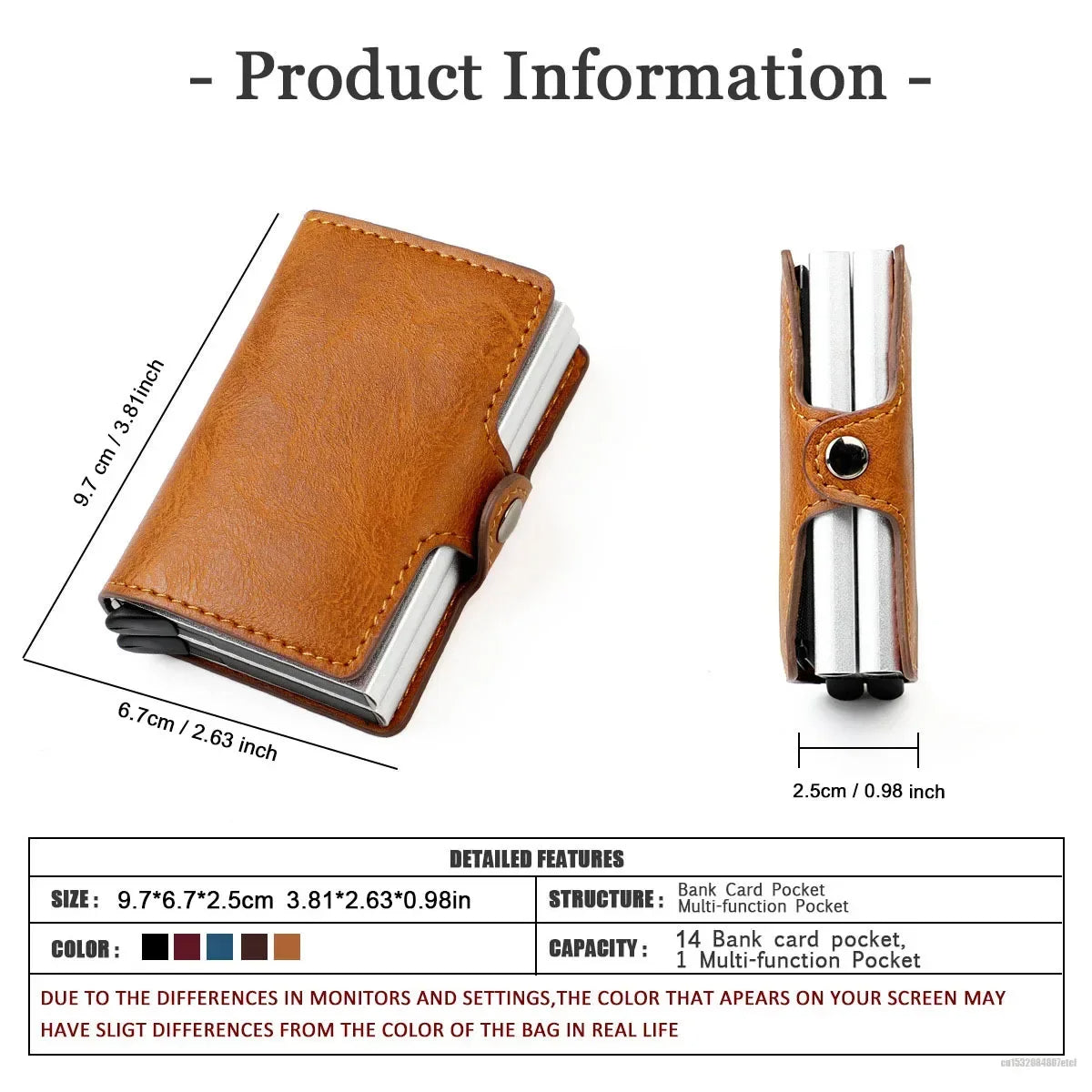 Funki Findz | Wallets | Unisex RFID Popup Card Holder