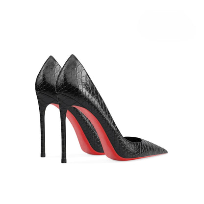 Funki Findz | Shoes | Women's Red Sole Buckled Stilettos