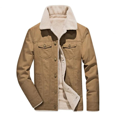 Funki Findz | Jackets | Men's Washed Thick Fleecy Winter Jacket
