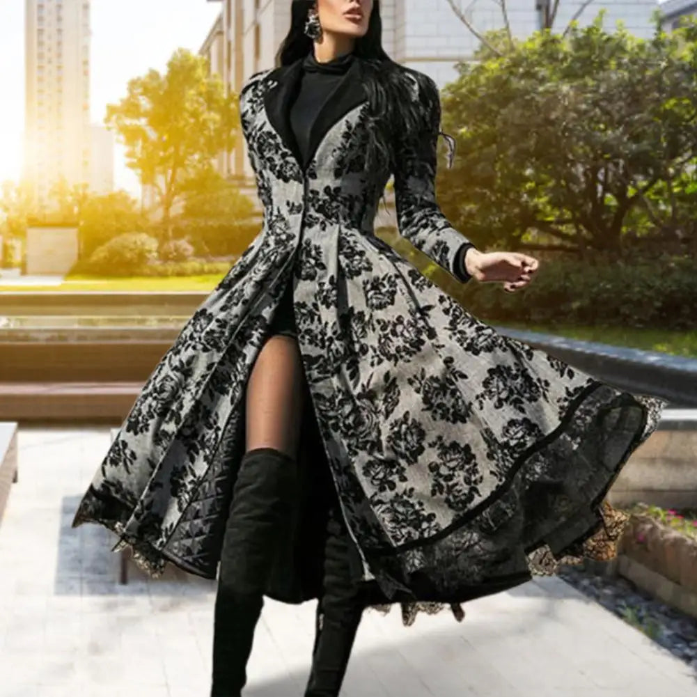 Funki Findz | Dresses | Women's Vintage Dark Gothic Swing Coat