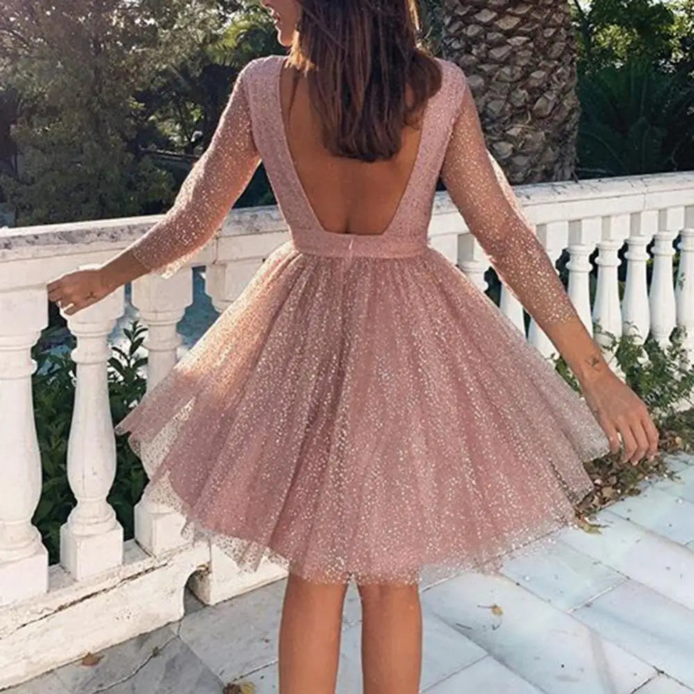 Funki Findz | Dresses | Women's Sequin Party Cocktail Dress