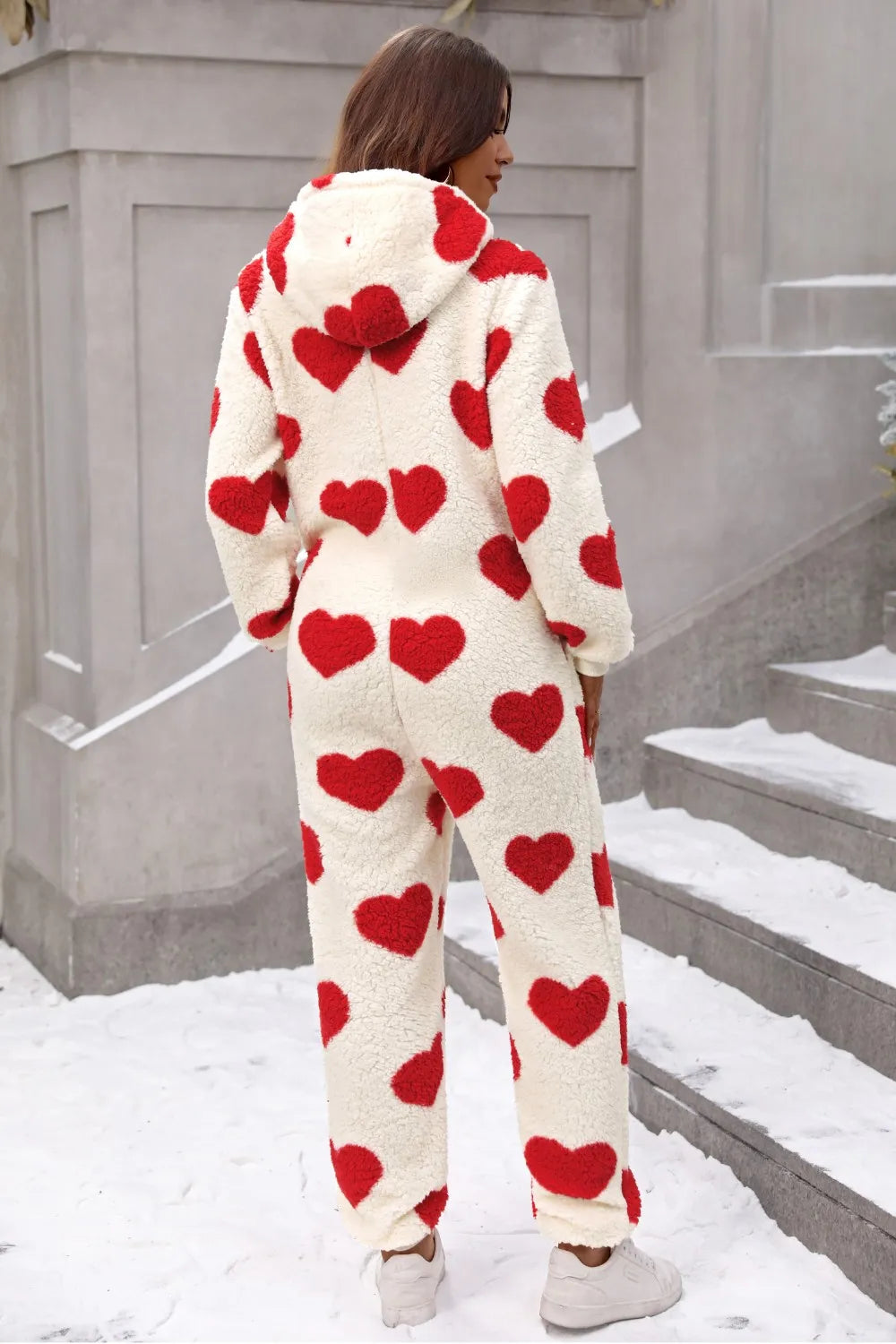 Funki Findz | Pants | Sleepwear | Women's Heart Zip Up Onesee