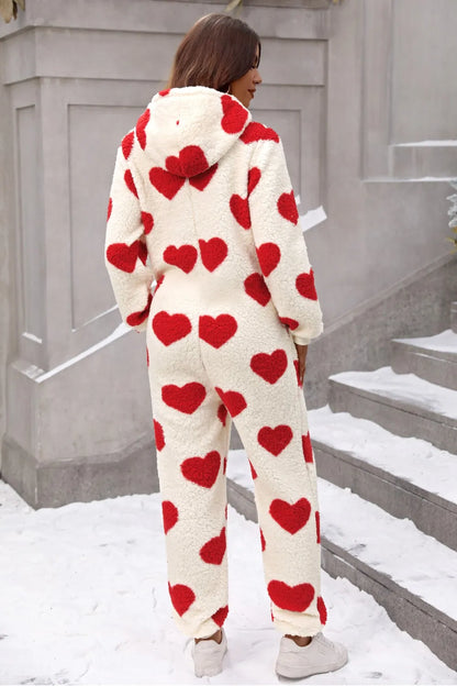 Funki Findz | Pants | Sleepwear | Women's Heart Zip Up Onesee