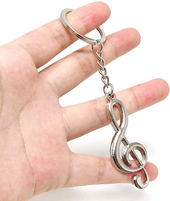 Funki Findz | Keychains | Musical Note Key Chain Key Ring 1 Pcs