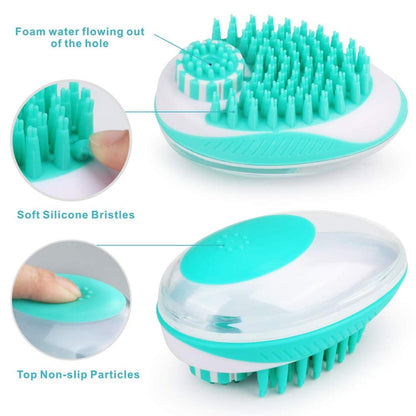 Funki Findz | Pet Scrubbers | Dog Bathtime Shampoo Washers