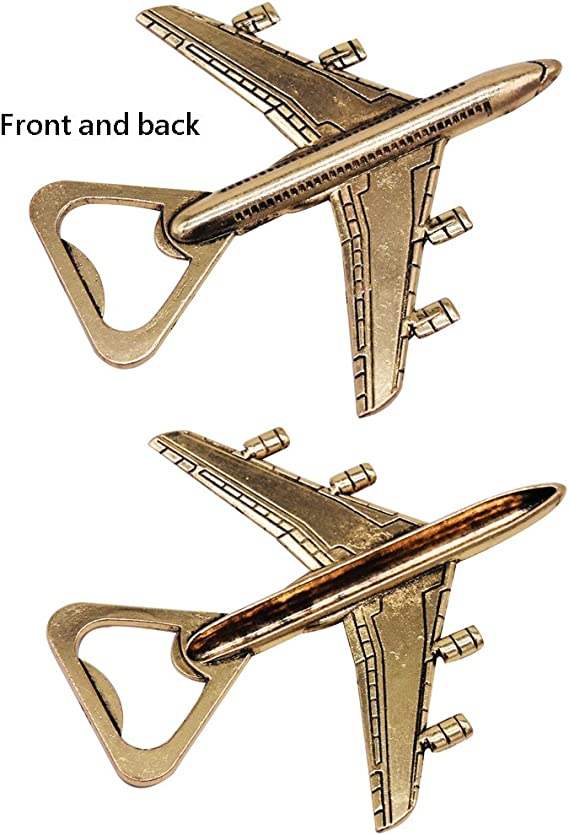 Funki Findz | Bottle Openers | Airplane Wedding Favor Opener