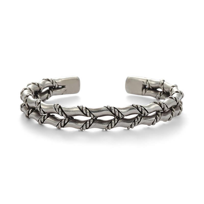 Funki Findz | Bracelets | Men's Women's 2 Tier Twist Bracelet