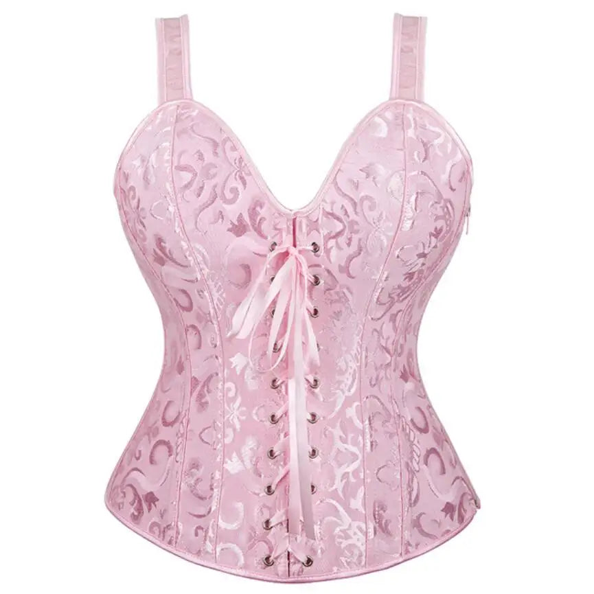 Funki Findz | Lingerie | Women's Satin Shoulder Straps Corsets