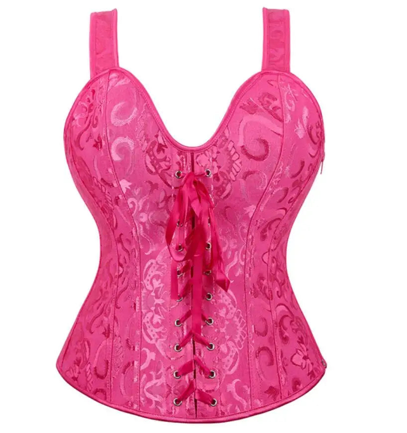 Funki Findz | Lingerie | Women's Satin Shoulder Straps Corsets