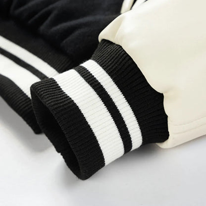 Funki Findz | Jackets | Men's Varsity Stand Collar Bomber Jacket