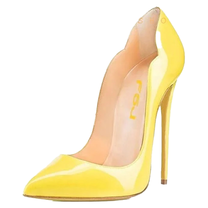 Funki Findz | Shoes | Women's Colored Checkered Patent High Heels