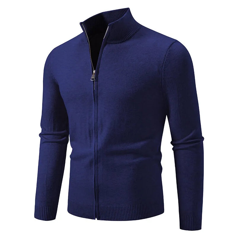 Funki Findz | Sweaters | Men's ZipUp Slim Fit Stand Collar Jacket