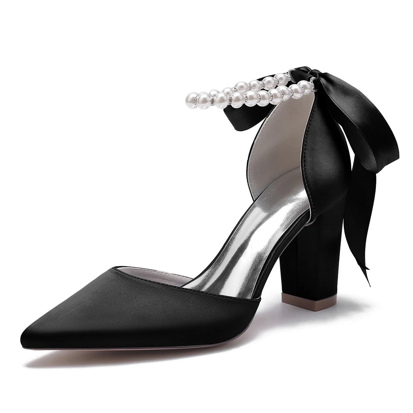 Funki Findz | Shoes | Women's Luxury Satin Tie Bridal Shoes