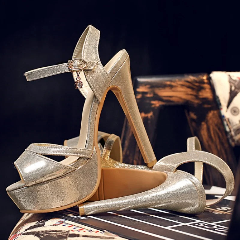 Funki Findz | Shoes | Women's Stylish High Party Stiletto Sandals