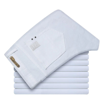 Funki Findz | Pants | Men's Fashion Slim Fit White Stretch Jeans