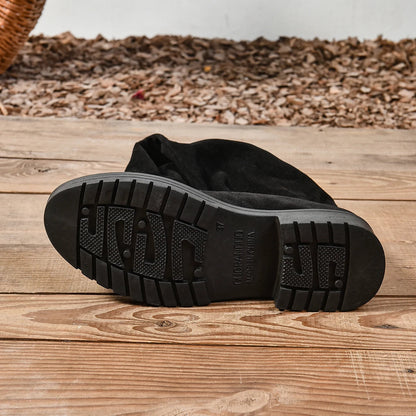 Funki Findz | Boots | Women's Over Knee Tie Up Platform Boots