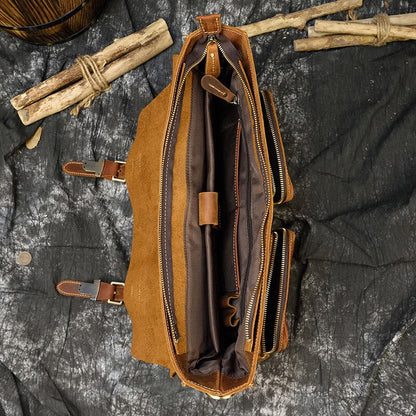 Funki Findz | Bags | Messenger Bags | Men's Leather Laptop Bag