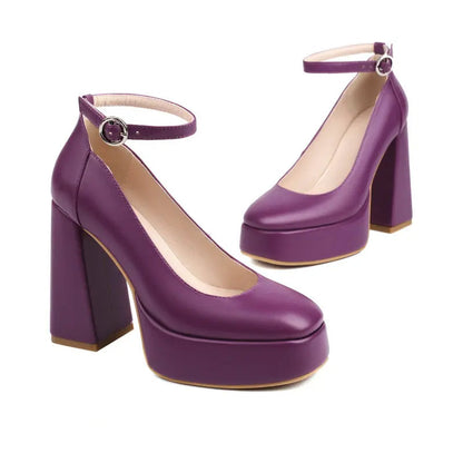 Funki Findz | Shoes | Women's High Formal Mary Jane Platforms