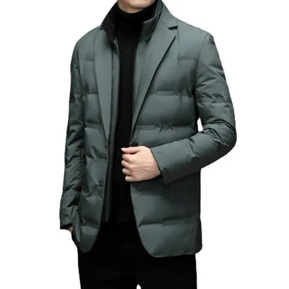 Funki Findz | Jackets | Men's Winter Warm Down Dress Blazer