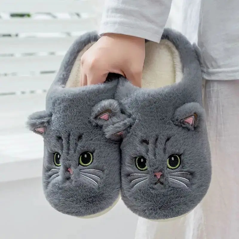 Funki Findz | Shoes | Women's Soft Cat Hug Slippers