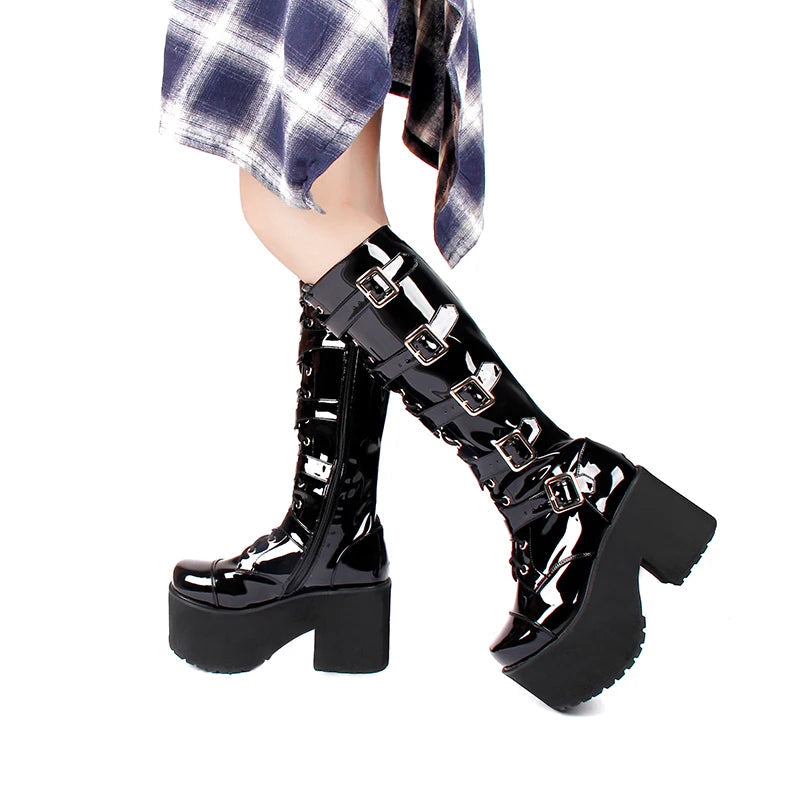 Funki Findz | Boots | Women's Gothic Harajuku Platform Boots
