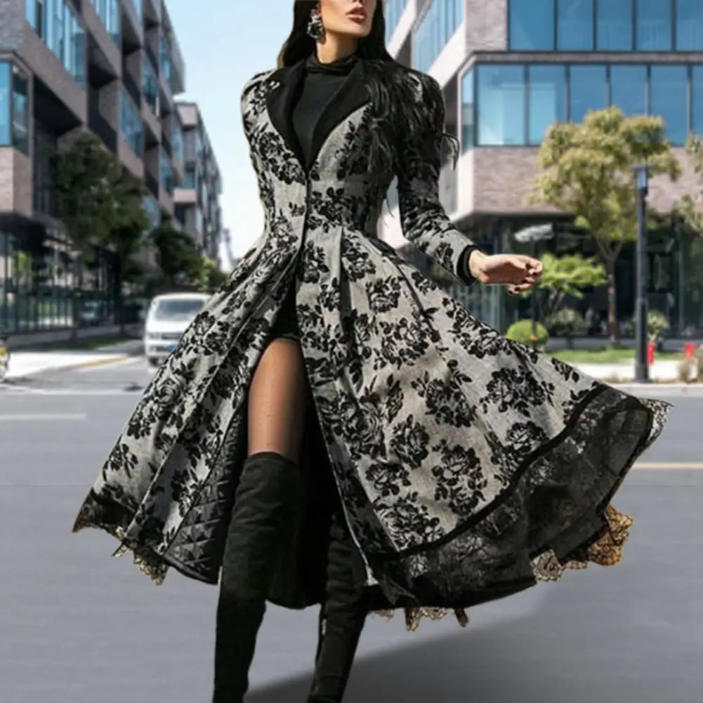 Funki Findz | Dresses | Women's Vintage Dark Gothic Swing Coat